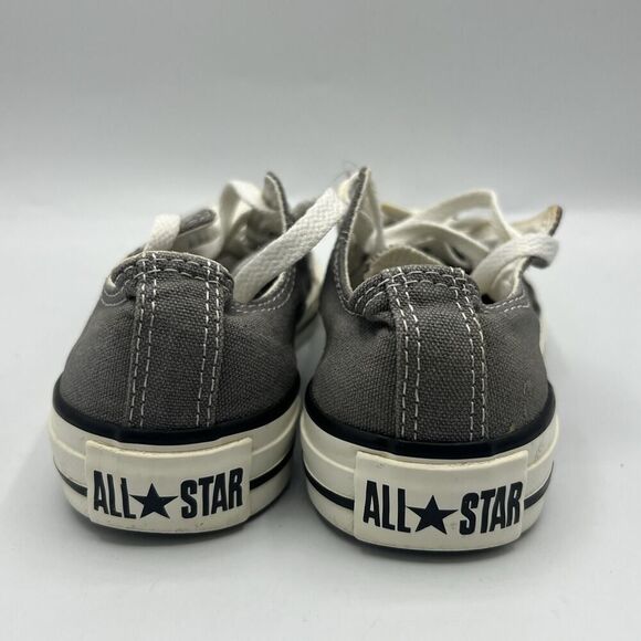 Vtg Converse Chuck Taylor All Star Womens Size 4 Casual Grey Canvas Sneakers - Picture 7 of 11